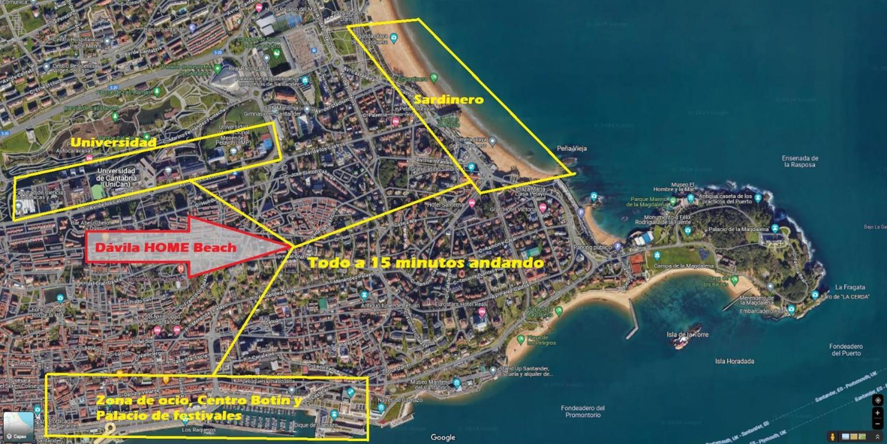 Davila Home Beach Santander Exteriér fotografie